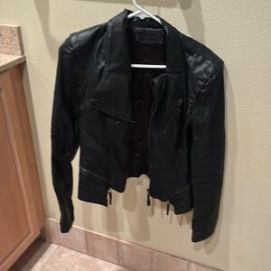 BlankNYC woman's small leather coat